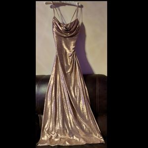 Rose Gold Womens Formal Dress Size 12
